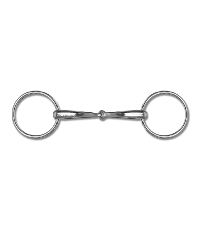 Anatomical snaffle bit, single jointed 1.png