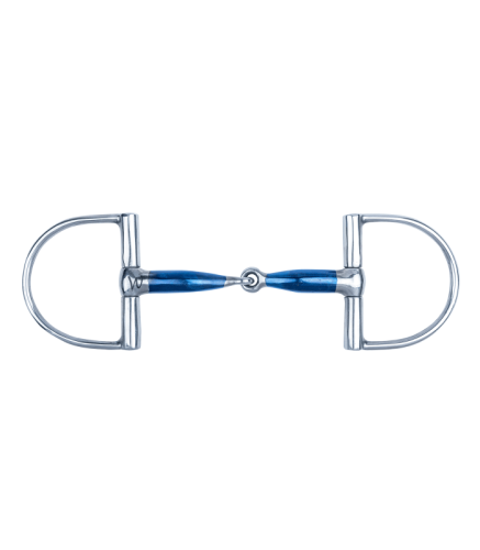 Przejdź do produktu Wędzidło anatomiczne WALDHAUSEN Sweet Iron D-Ring, pojedynczo łamane