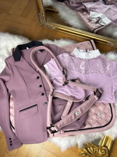 Przejdź do produktu Koszulka konkursowa EQ.QUEEN Mia 2.0 różowe 