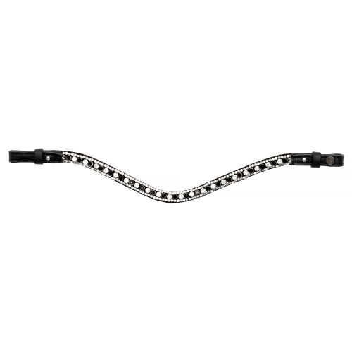 Przejdź do produktu Naczółek EQ.QUEEN Hebe czarny/srebrny