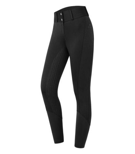 Przejdź do produktu Bryczesy damskie ELT Essential z wysokim stanem czarne 