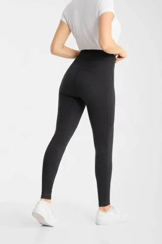 Przejdź do produktu Legginsy HORZE Vilma perforowane czarne