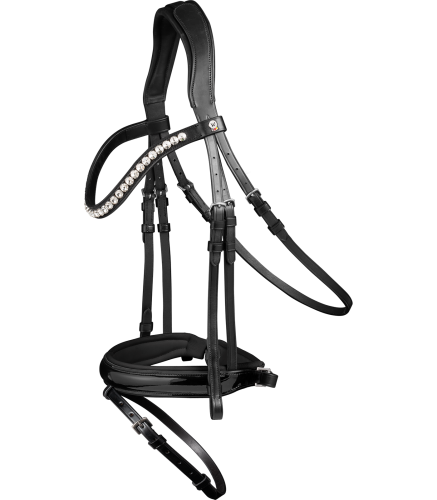 Przejdź do produktu Ogłowie WALDHAUSEN X-Line Evermore czarne