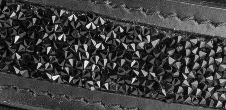 Pasek skórzany USG MOSAIK czarny kamienie.jpg