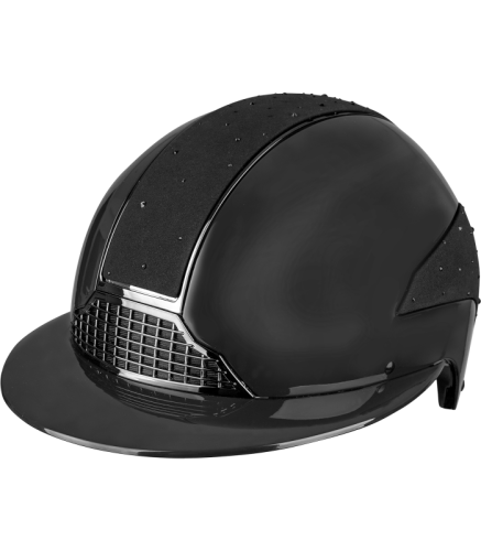 Przejdź do produktu Kask SWING Lady Spark czarny połysk 