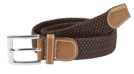 Pasek USG Casual młodzieżowy brązowy.png