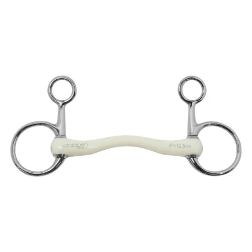 Przejdź do produktu Wędzidło Baucher STUBBEN 1304 Fine Line Flex 16mm