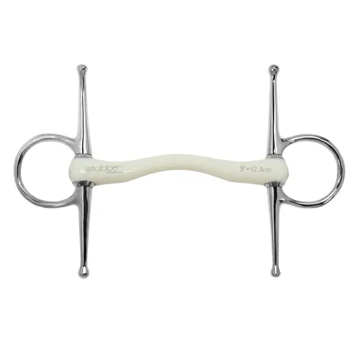 Przejdź do produktu Wędzidło z wąsami STUBBEN 1305 Fine Line Flex 16 mm