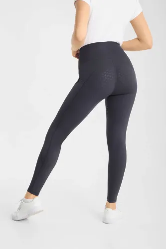 Przejdź do produktu Legginsy HORZE Vilma perforowane granat Odyssey