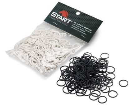 Gumki do grzywy START czarne opak. 500szt