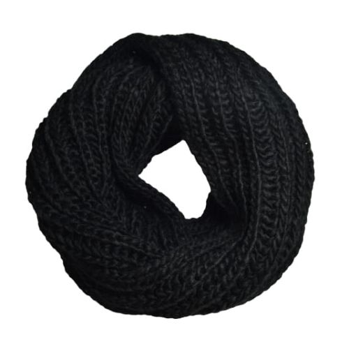 Przejdź do produktu Szal EQ.QUEEN Wendy damski czarny