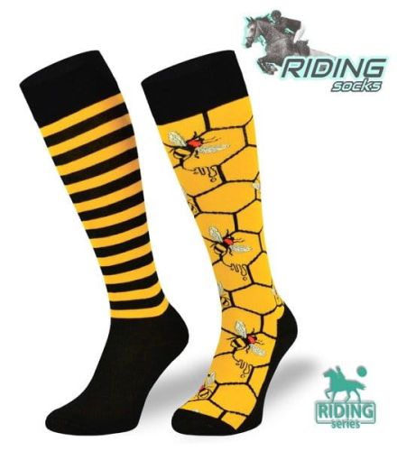 Przejdź do produktu Podkolanówki jeździeckie COMODO SJBW – pszczoły