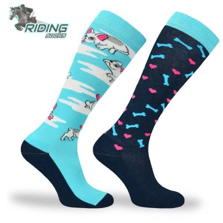 Podkolanówki jeździeckie COMODO SJBW – boxer