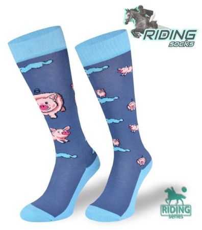 Podkolanówki jeździeckie COMODO SJBW – świnki 1.jpg