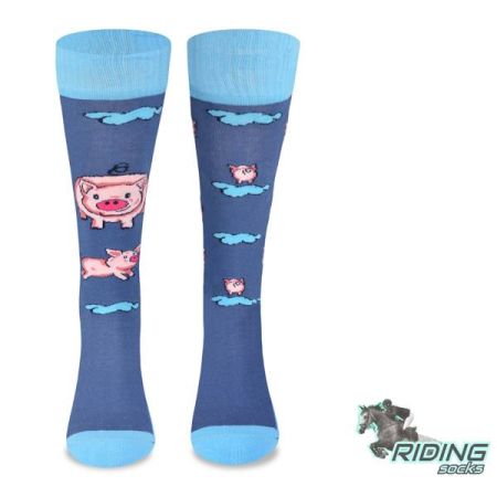 Podkolanówki jeździeckie COMODO SJBW – świnki 3.jpg