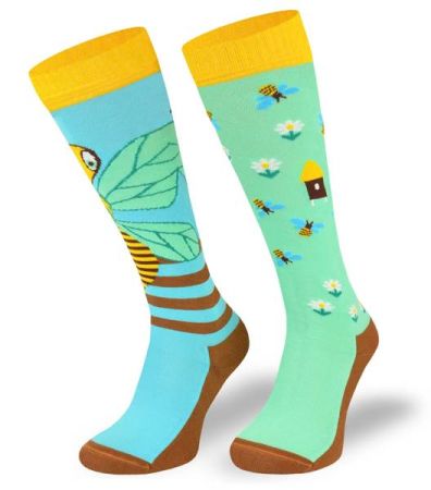 Podkolanówki jeździeckie COMODO SJBW – pszczółki.jpg