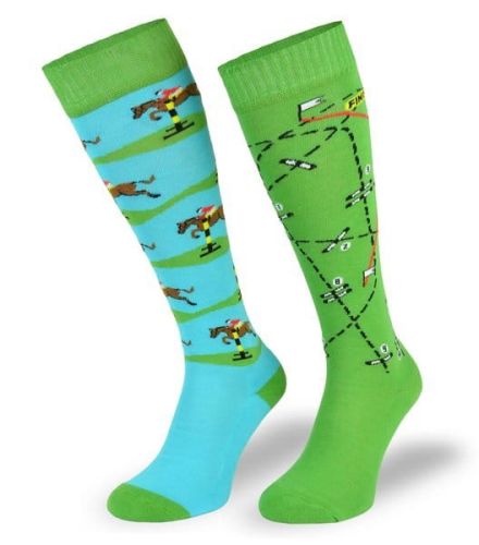 Przejdź do produktu Podkolanówki jeździeckie COMODO SJBW – wyścigi konne