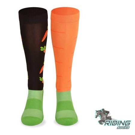 Podkolanówki jeździeckie COMODO SJP – marchewki