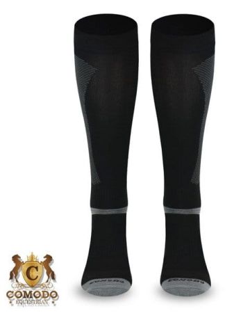 Podkolanówki jeździeckie COMODO SJB – czarne