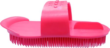 Zgrzebło igiełkowe V-PLAST Duże ostry róż 18 cm.jpg