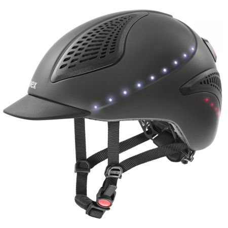 Kask UVEX Exxential II LED antracytowy matowy