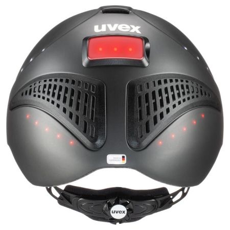 Kask UVEX Exxential II LED antracytowy matowy