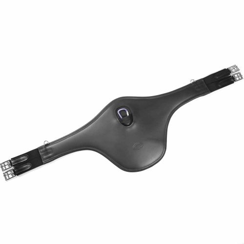 Przejdź do produktu Popręg DAW-MAG skórzany skokowy z karabinkiem