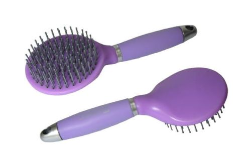 Przejdź do produktu Szczotka do grzywy START z żelową rączką fioletowa