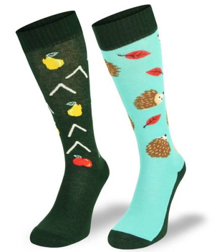 Przejdź do produktu Podkolanówki jeździeckie COMODO SJBW jeże