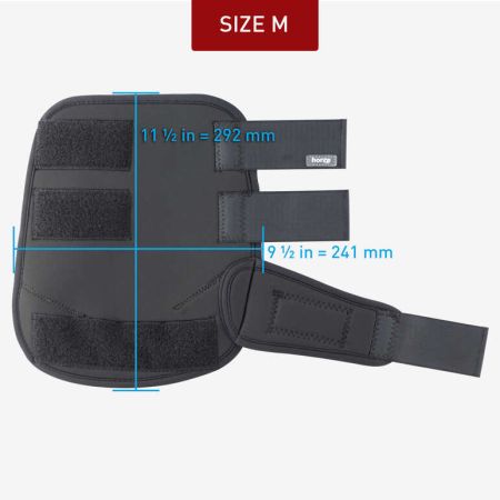 Ochraniacze dla konia HORZE czarneeee.jpg