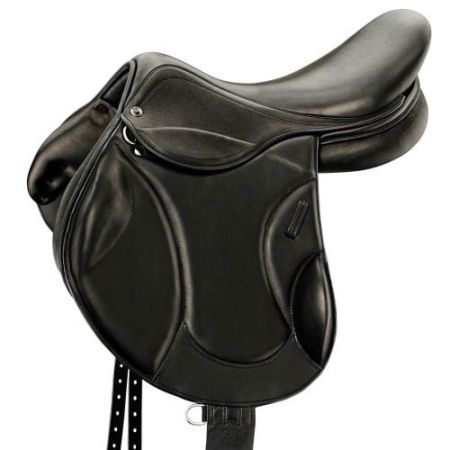 Siodło skokowe crossowe DAW-MAG Leopard De Luxe Designe czarne1.jpg