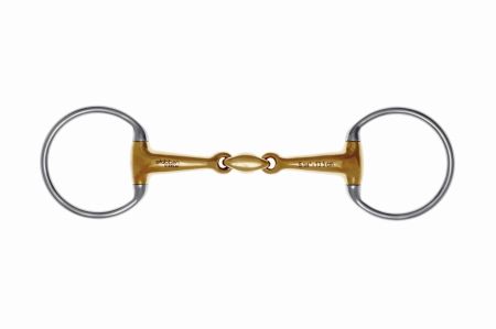 Wędzidło STÜBBEN 2634 Sweet Copper Oliwkowe 2x łamane.jpg