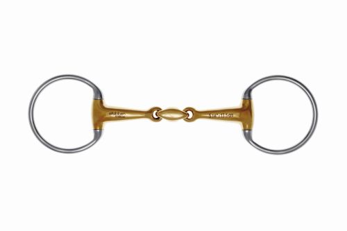 Przejdź do produktu Wędzidło STÜBBEN 2634 Sweet Copper Oliwkowe 2x łamane