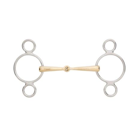 Wędzidło STÜBBEN 2482 Wielokrążek 1x łamane Sweet Copper.jpg