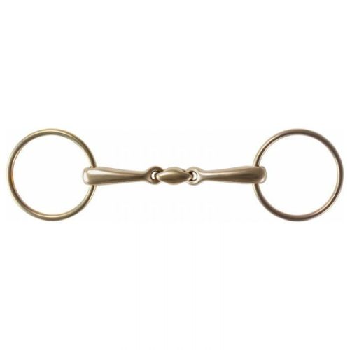 Przejdź do produktu Wędzidło STÜBBEN 2922 Sweet Copper 2x łamane złote kółka