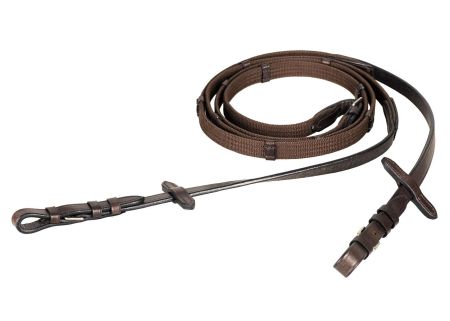 Wodze parciane START ze stoperami brązowe.jpg