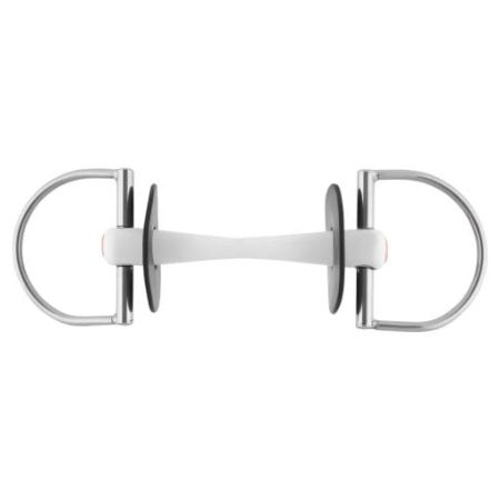 Wędzidło Nathe proste D-ring 20 mm - termoplastik.jpg