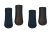 Ochraniacze MATTES HI-PRO granatowo-brązowe przód + tył.png
