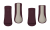 Ochraniacze MATTES HI-PRO jeżynowo-szampańskie przód + tył.png