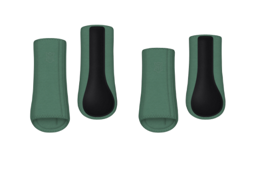 Przejdź do produktu Ochraniacze MATTES Hi-Pro Fleece polarowe zielony wyścigowy