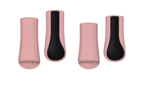 Przejdź do produktu Ochraniacze MATTES Hi-Pro Fleece polarowe różowy rumieniec