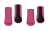 Ochraniacze MATTES HI-PRO orchideowo-czarne przód + tył.png