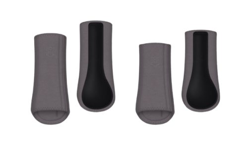 Przejdź do produktu Ochraniacze MATTES Hi-Pro Fleece polarowe tytanowe