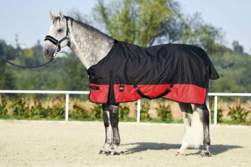 Przejdź do produktu Derka padokowa START 2-tone 0g 600d z nylonem czarno-czerwona