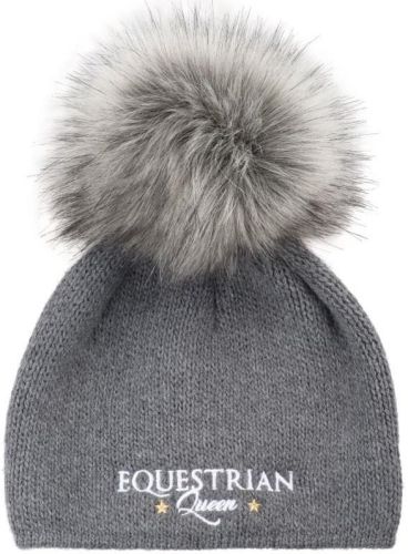 Przejdź do produktu Czapka EQ. QUEEN Tina damska jasnoszara 