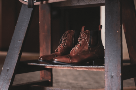 Sztyblety HIPPICA Tie & Go brązowe2.png