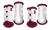 Ochraniacze MATTES Professional burgundowo białe.png