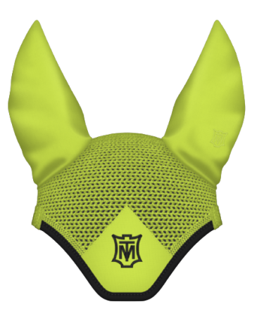 Nauszniki MATTES jabłkowa zieleń z czarne lamówką z łatą z logo.png