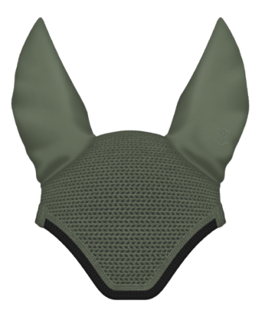 Nauszniki MATTES khaki z czarną lamówką bez łaty bez logo.png