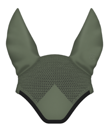 Nauszniki MATTES khaki z czarną lamówką z łatą bez logo.png